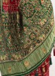 Embroidered Gajji Silk Gharchola Saree